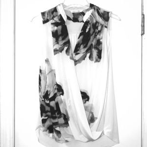 FINAL REDUCTION! Sleeveless Nygard surplice top